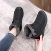 Cotton Boots for Men and Women High-top Zipper Snow Boots Waterproof Thickened Cotton Shoes