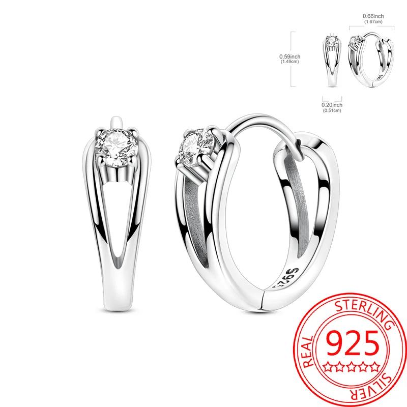 

Copper Hoop Earring Religion Cross Round Shaped Moonstone Earring For Women Jewelry Fine Gift Can Daily Matching