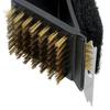 Copper Wire Bristles BBQ Cleaning Brush 3in1 Barbecue Cleaner Cleaning Brush  Outdoor Bbq