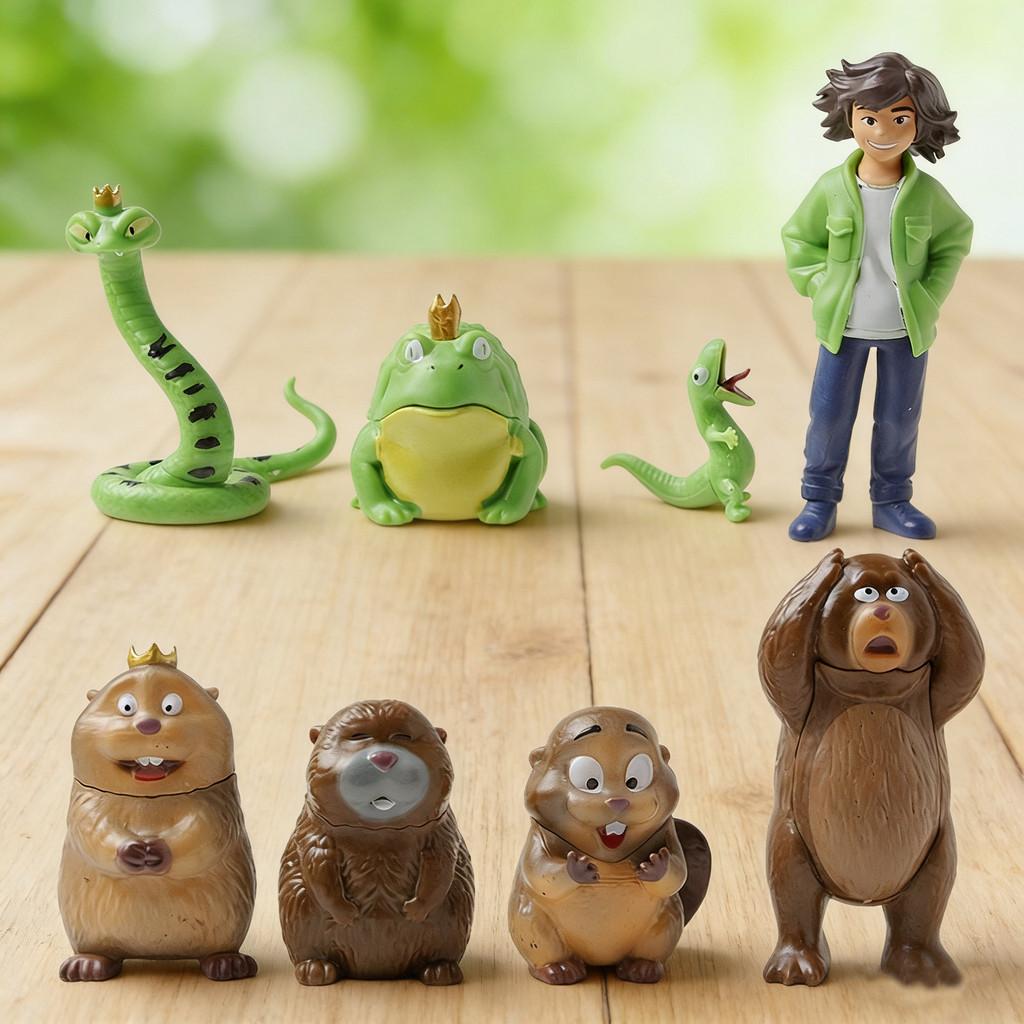 

Hoppers Pvc Raccoon Transformation Series Collectible Figurines For Kids And Teens