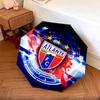 Atlante FC  Pattern, Automatic Folding Umbrella, Portable and Foldable Design, 8 Ribs, a Christmas or Birthday Gift.