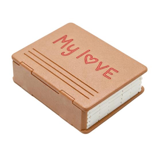 3D Printed Instant Photo Album Hold 6 Standard 3-Inch Instant Photos Folding Expandable Mini Photo Holder Picture Memory Book