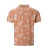 Summer New Tie-dye Lapel Short-sleeved Men's Beach Casual Sports All-match Shirt