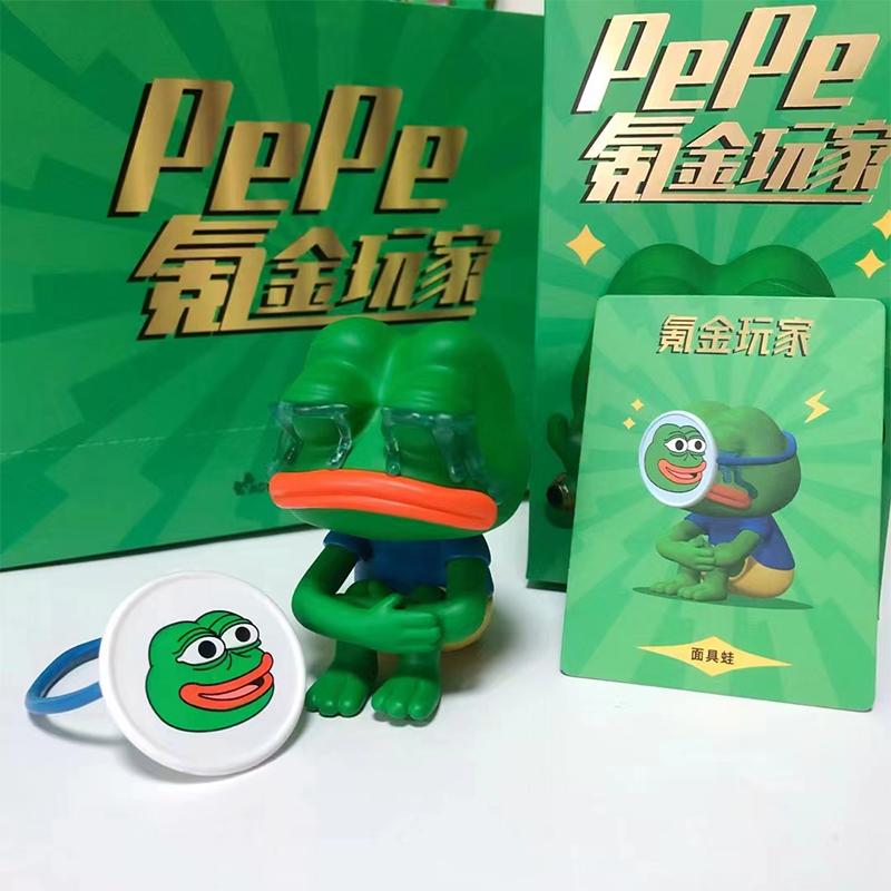 Trendy Sad Frog Series Blind Box Toy Handmade Model Funny Solitary Frog Desktop Car Decoration Ornament Birthday Gift
