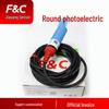 F&C Jiazhun DR18 Adjustable Photoelectric Switch: Round, Through-Beam, Diffuse & Mirror Reflection Detection