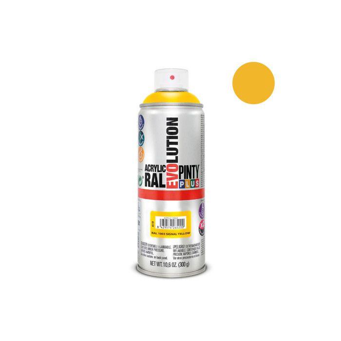 Sprejová barva Pintyplus Evolution 520cc Ral 1003 Bezpečnostní žlutá