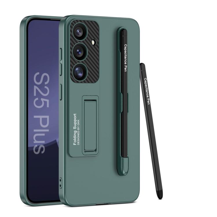 Carcasă de telefon GKK Ultra-subțire cu Suport, Sloturi pentru Pixuri și Stilou Stylus