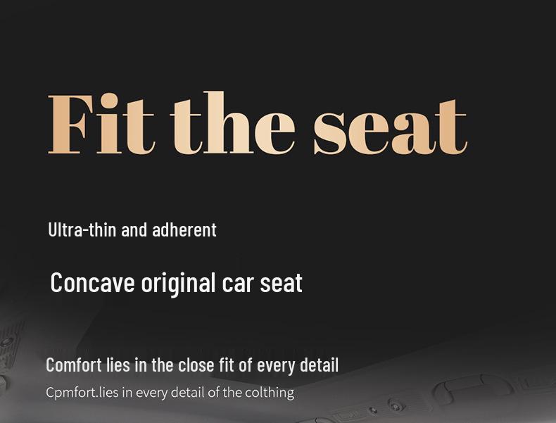 Buick LaCrosse & GL8 Suede Car Seat Cushion - All Seasons Saddle Design