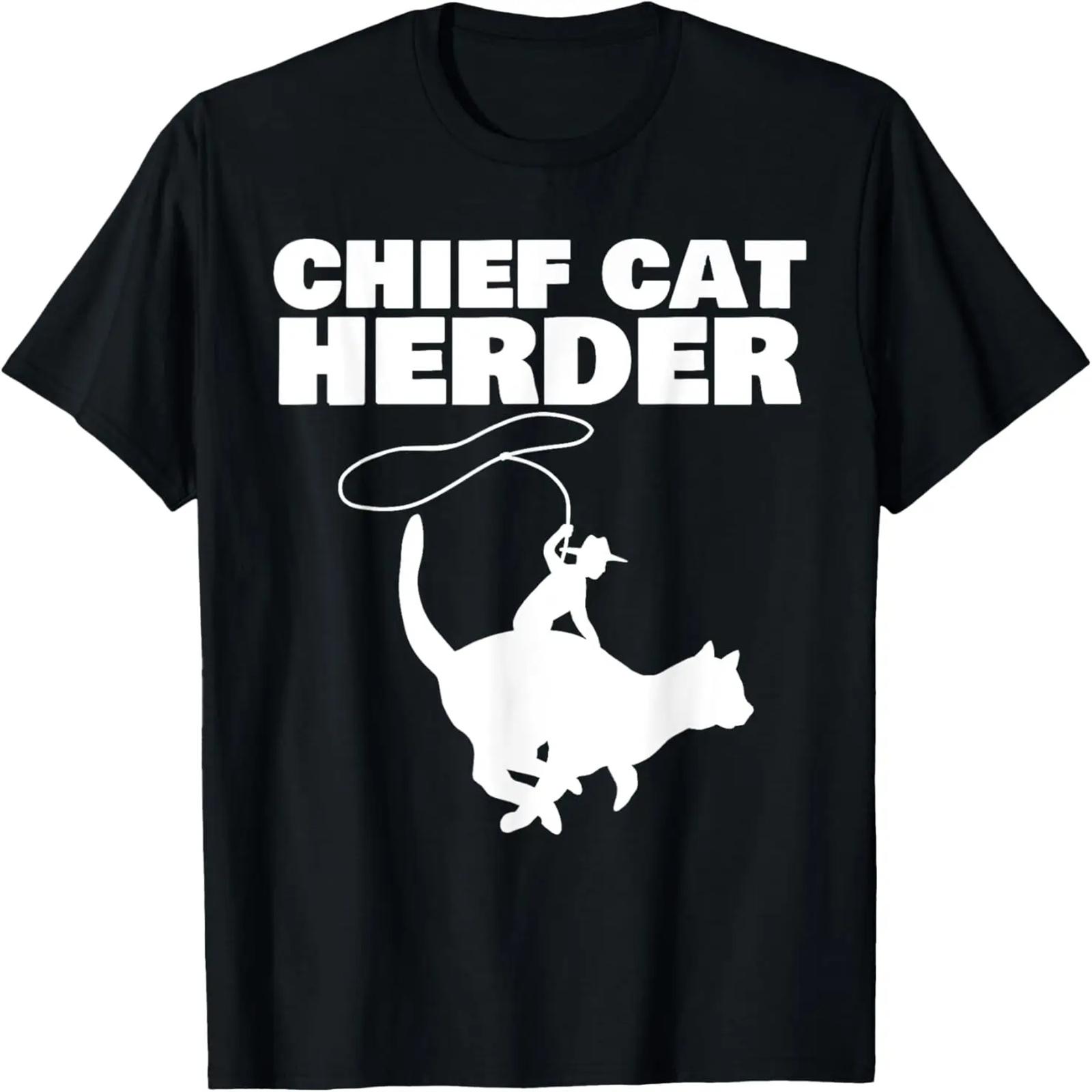 Chief Cat Herder T-Shirt S