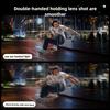 Handheld LED Ring Light USB Rechargeable for Phone Photography Live Streaming Makeup Fill Lamp for Microphone TikTok YouTube
