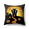Halloween Pillowcase Car Waist Pillow Pumpkin Sofa Cushion Cover Office Home Living Room Pillowcase