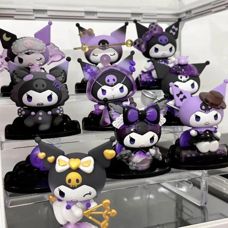 Kawaii  Kuromi Werewolf Series Figures, Collectible  Model Toys Desktop Ornament For Fans Gift Home Decor