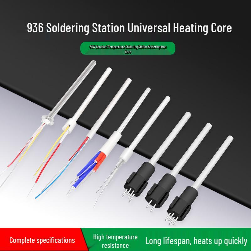 Genuine Ceramic & Metal Heating Core for 936 Soldering Station Iron Handle