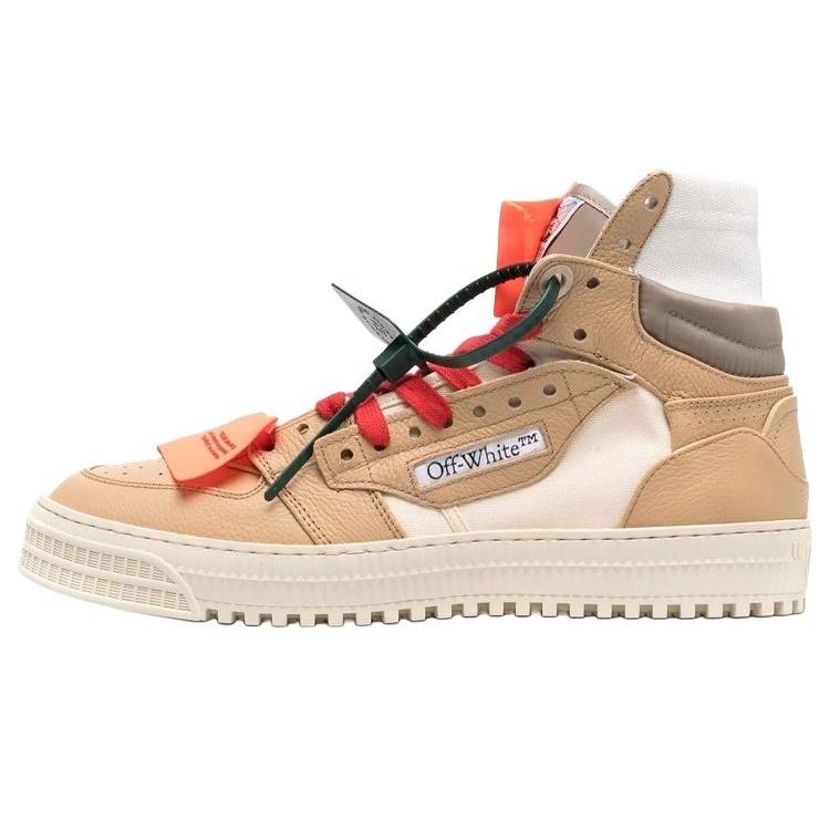 Off-White Off-Court 3.0 High 'Tan White' Men's OMIA065S22LEA0030461
