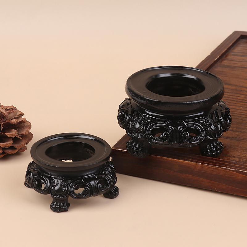 Vintage Crystal Balls Base Resin Sphere Support Display Stand Desktop Ornament Fixed Seat Home Decoration Accessories