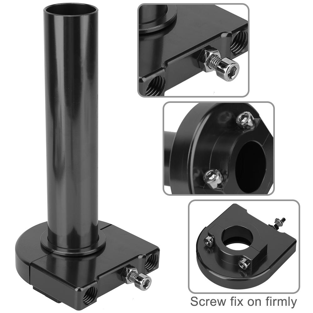 22mm Aluminum Motorcycle Modified Quick Twister Handlebar Throttle Turn Grip Black