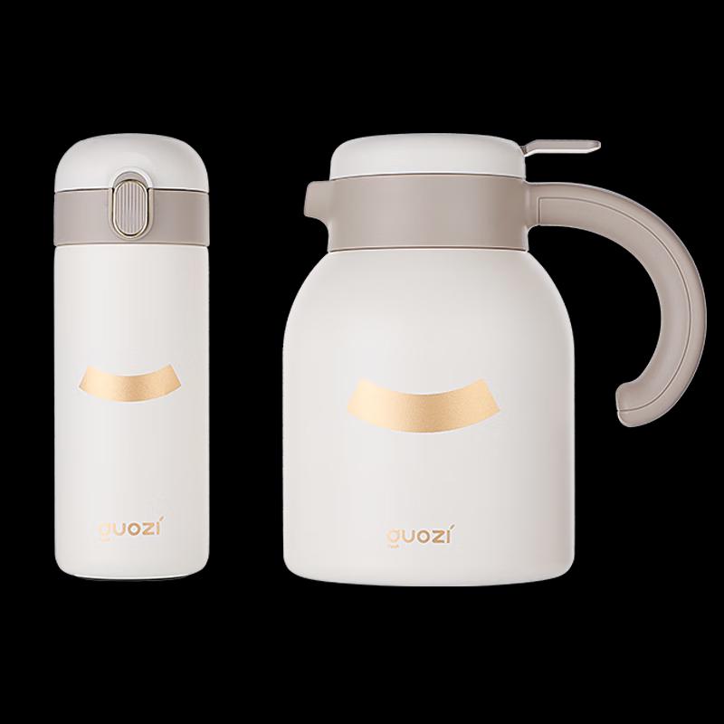 GUOZI Stainless Steel Thermal Food Jar Set