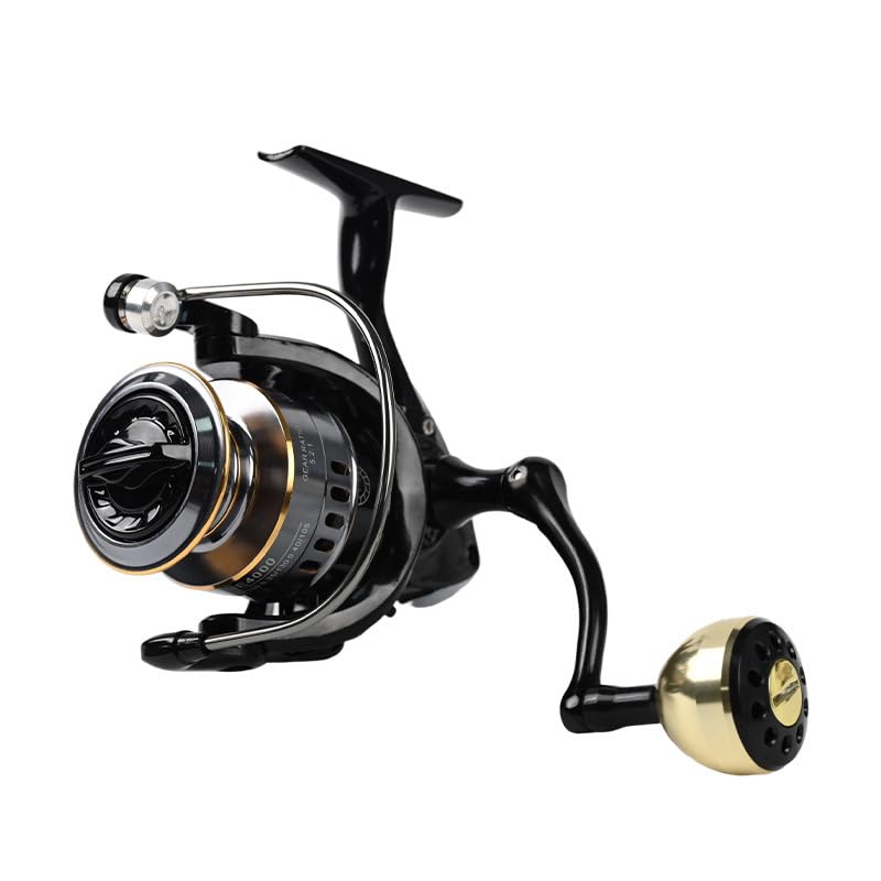 spinning reel fishing reel ajing reel saltwater freshwater lure casting HE7000 nylon 9.1-13.6kg