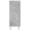 Sideboard Concrete Grey 69.5 x 34 x 90 cm Wood Based Material
