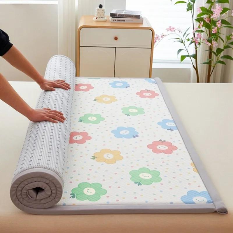 2025 New Class A Ice Doudou Cushion Summer Student Dormitory Soft Mat Summer Cool Mat Machine Washable Cool Floor Mat
