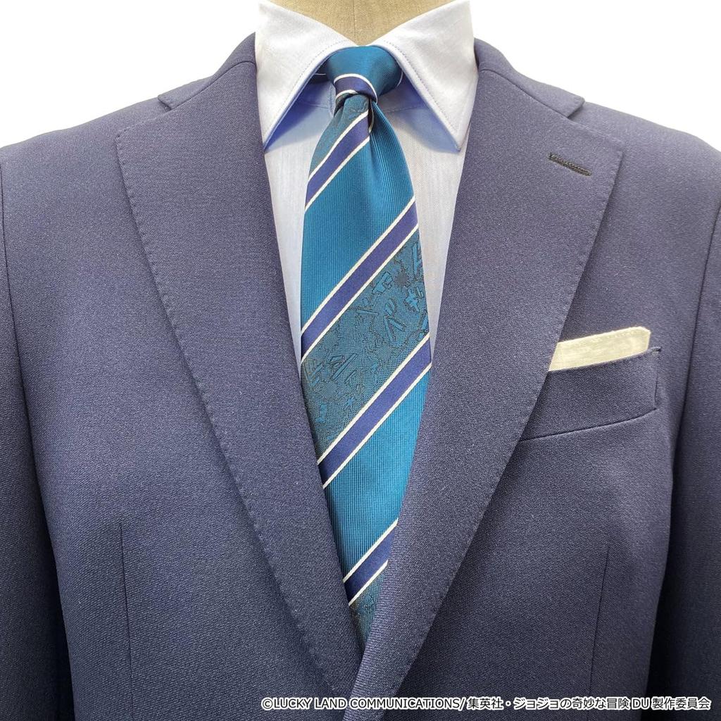 [Florence Spec] Necktie - JoJo's Bizarre Adventure Part 4 Necktie - Koichi Hirose JJN000006-004 Green 1 Standard