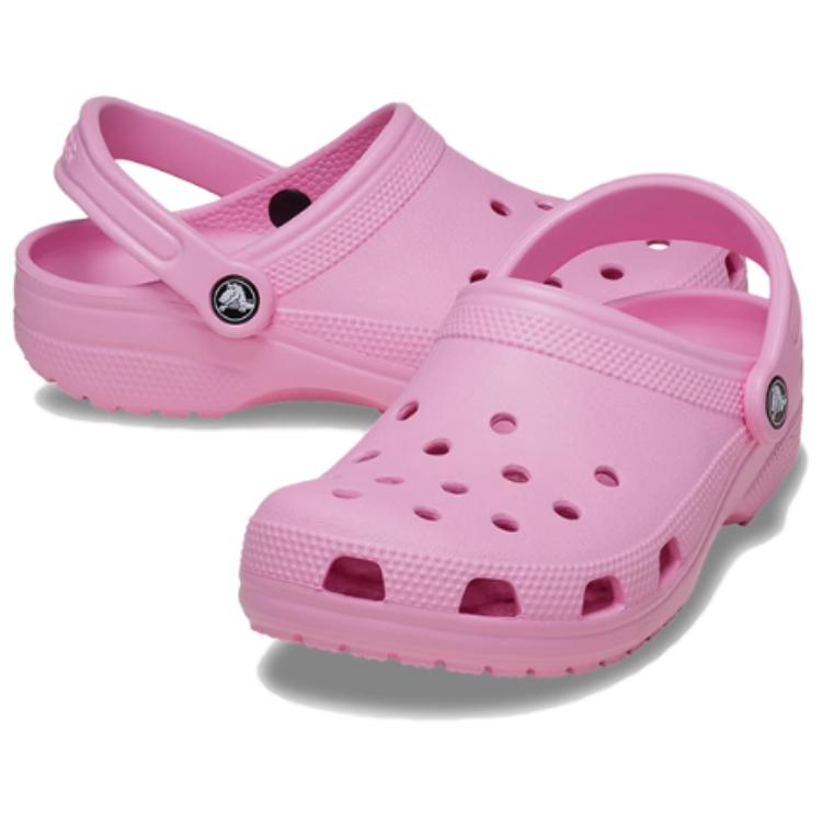 Crocs Classic Clog EVA Comfortable Casual Versatile Clogs Unisex Footwear Pink 10001-6WY