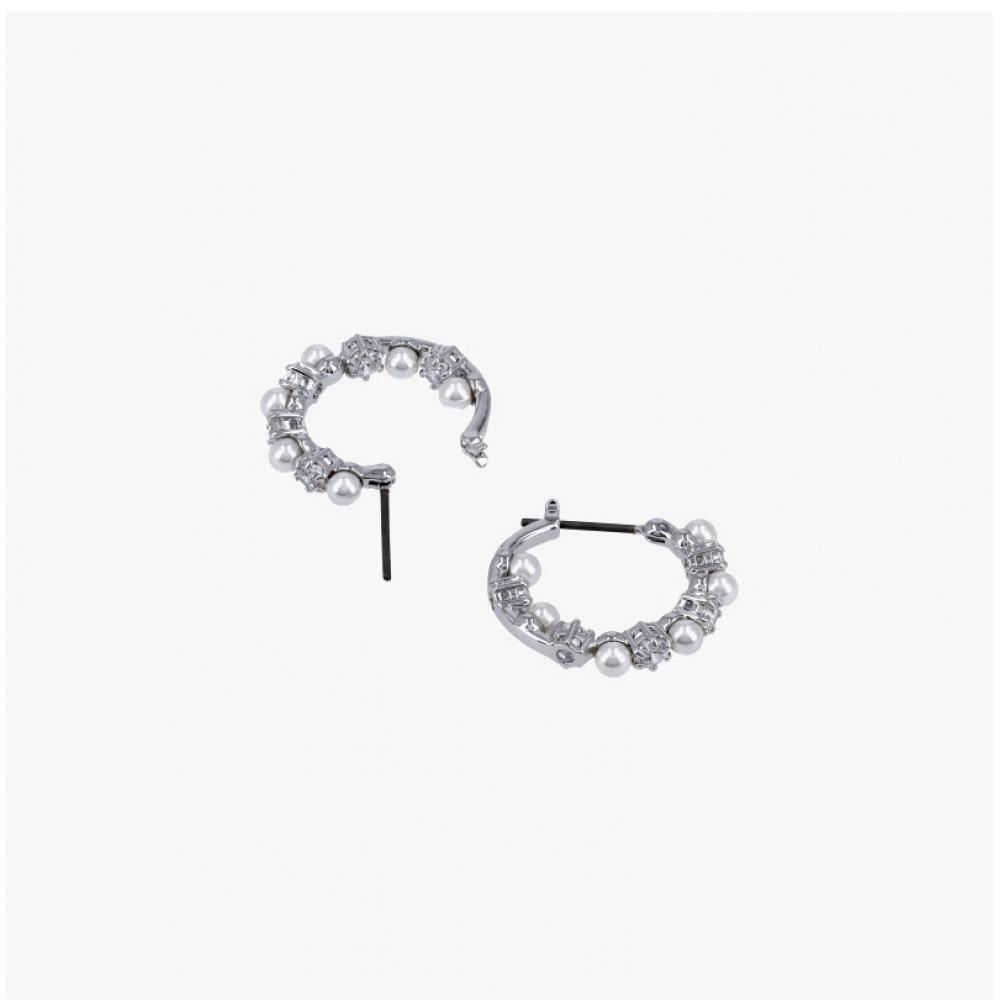 Swarovski Pearl Hoop Earrings 5709256