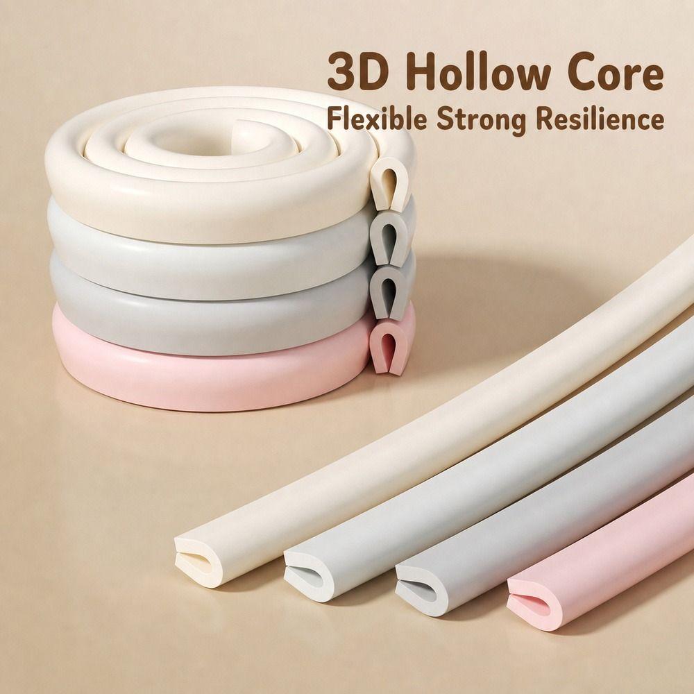 NBR Furniture Corner Protector Baby Safety Anti Collision Strip Edge Guard Strip for Glass Door