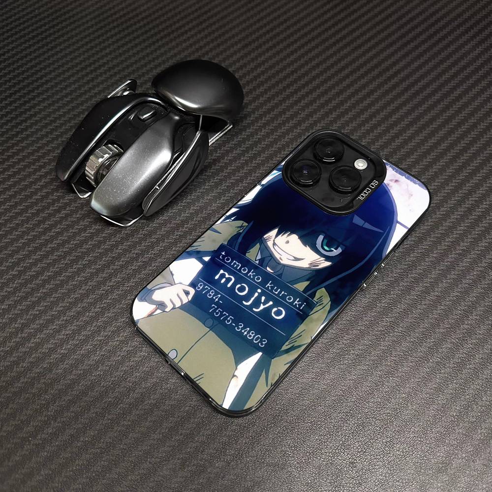 Watamote K-Kuroki T-Tomoko Phone Case For IPhone 16 15 14 13 12 11 17 Pro MAX Plus Pro Matte Shockproof Cover