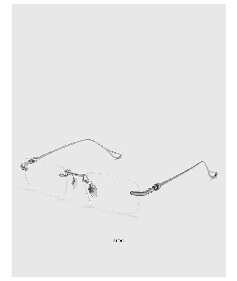 Chen Duling Stil Ultra-Leichte Rahmenlose Damen-Korrektionsbrille