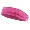 Outdoor Sports Headband with Buttons Women Men Running Jogging Knitted Elastic Hairband