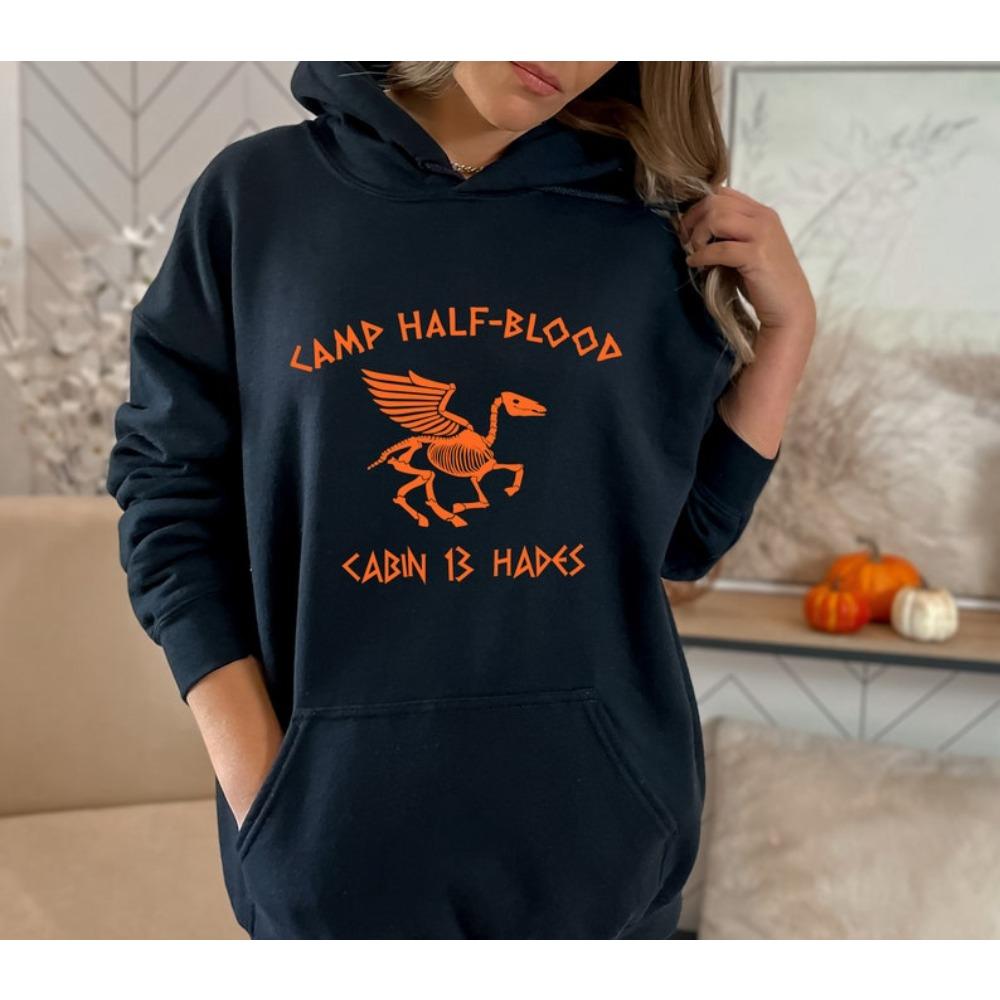 Hütte 13 Camp Half Blood Camp Hoodie Camp Jupiter Half Blood Chronicle Hoodies Percy Jackson Hoodie Herren Damen Lässige Sweatshirts