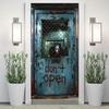 Funny Santa Door Cover 2025 Christmas Decoration Outdoor Porch Decorative Supplies Background Banner Halloween Decors 2026 New