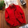 Zimowy sweter Płaszcz Kurtka polarowa Gruba koralowa kurtka polarowa w jednolitym kolorze