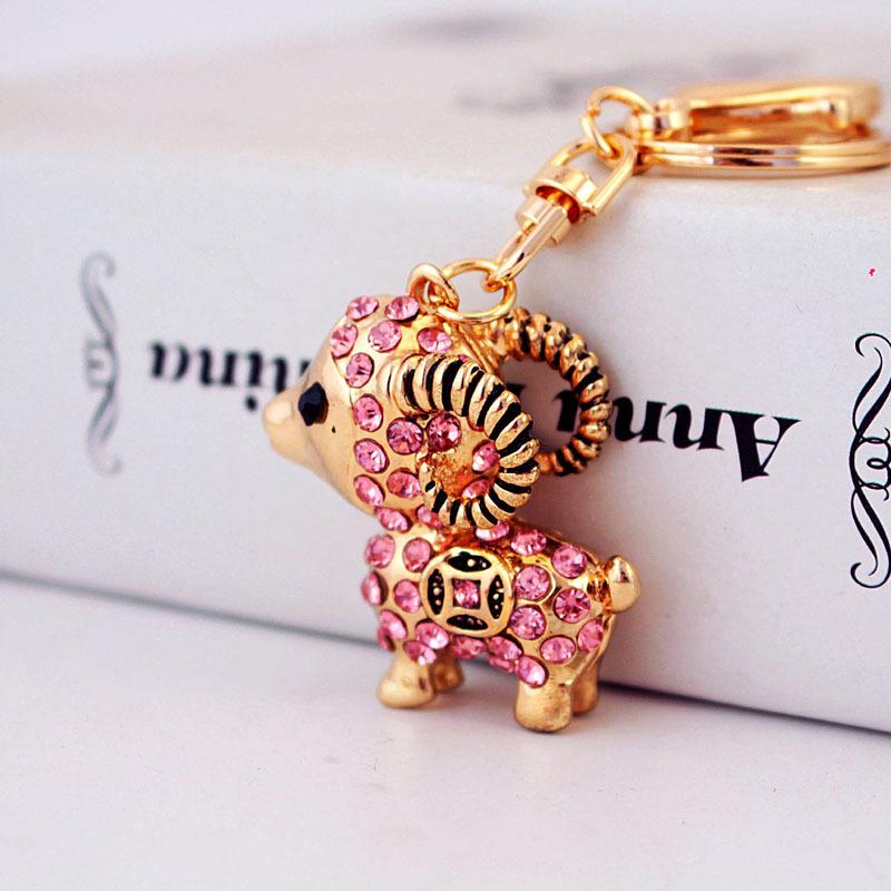 

Креативный металлический брелок с двенадцатью животными зодиака: Подвеска Свинья, Кролик, Бык, Лошадь - Милый Ювелирный Подарок Individually Packed