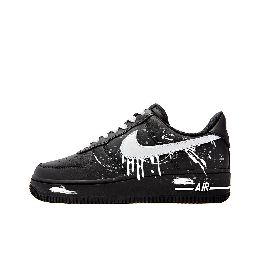 

Nike Air Force 1 Slip Resistant Cushioning Low top Skateboard Shoes Unisex Black DD8959-001(Team354-) 35.5