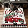 Christmas Vintage Truck Area Rug Suitable for Indoor And Outdoor,Carpets for Kitchens, Homes, Offices, Living Rooms,Home Decor,Christmas Gift