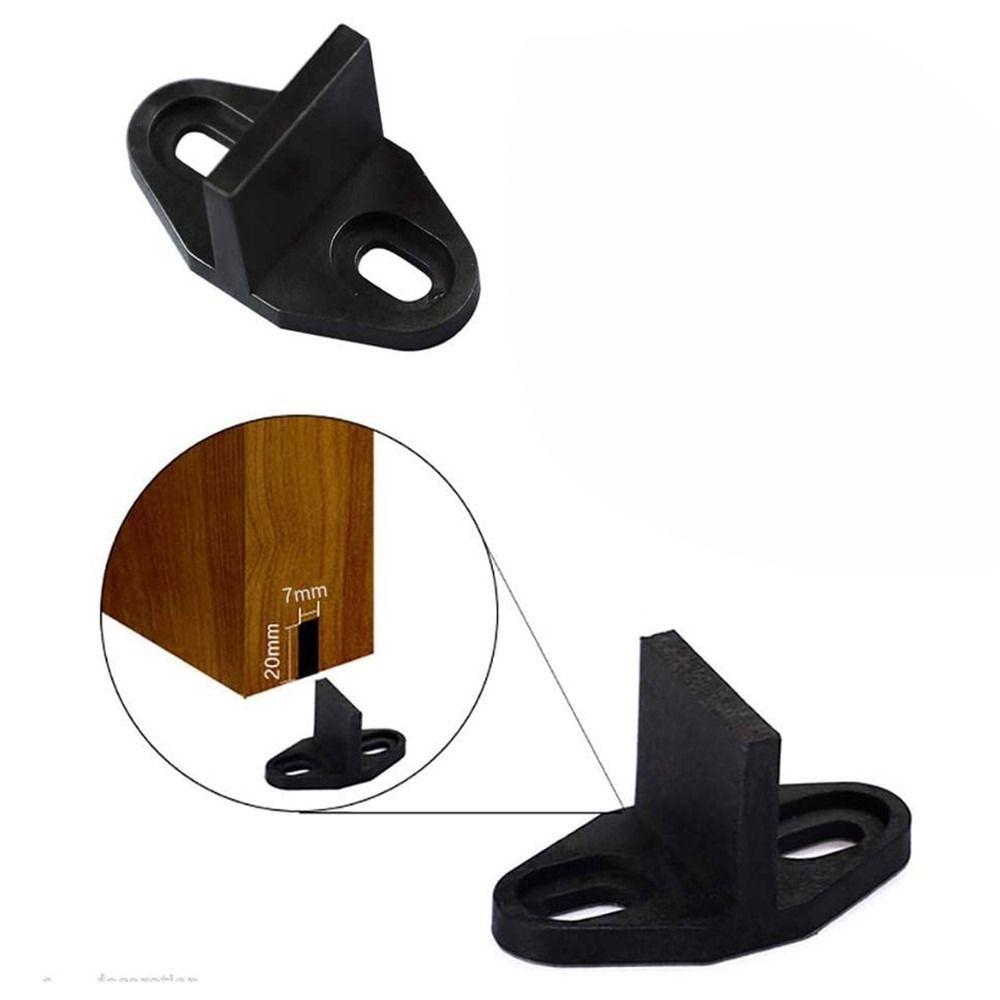 Compact Barn Door Floor Guide Nylon Barn Door Hardware Floor Guides  Furniture Hardware Fixing