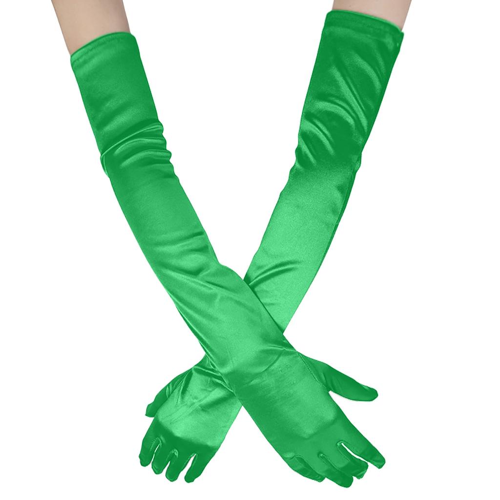 Women's Long Gloves Wedding Party Opera Performance Elegant Gloves Full Fingers Women's Long Gloves Wedding Party Opera Performance Elegant Gloves Full Fingers