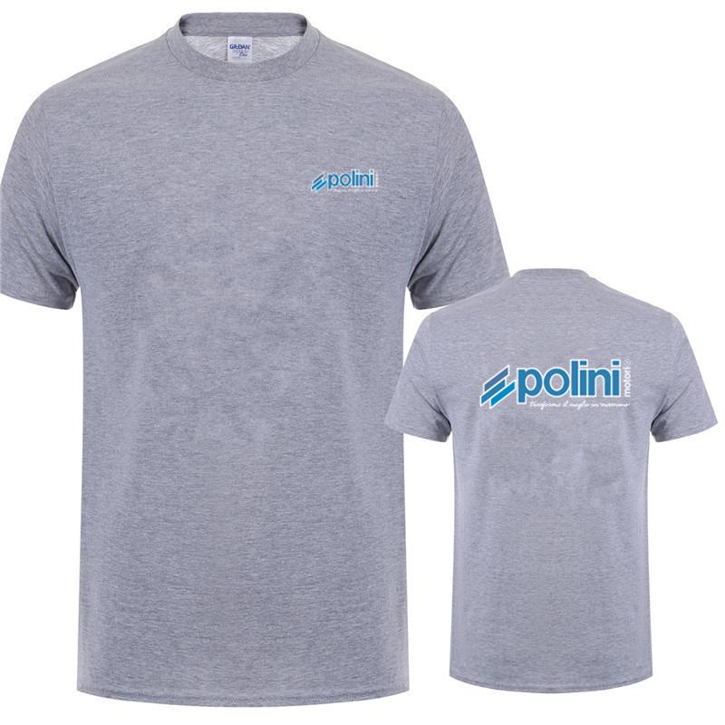 Polini T Shirt Men Women Polini Scooter Racing Performance Parts Tees Shirt Short Sleeve Unisex Man Clothes Tops LH-473