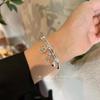 Tiktok Live Source Bell Sicherheitsarmband Feminin Einfach Push Pull Junges Studentenarmband Netzwerk Roter Schmuck