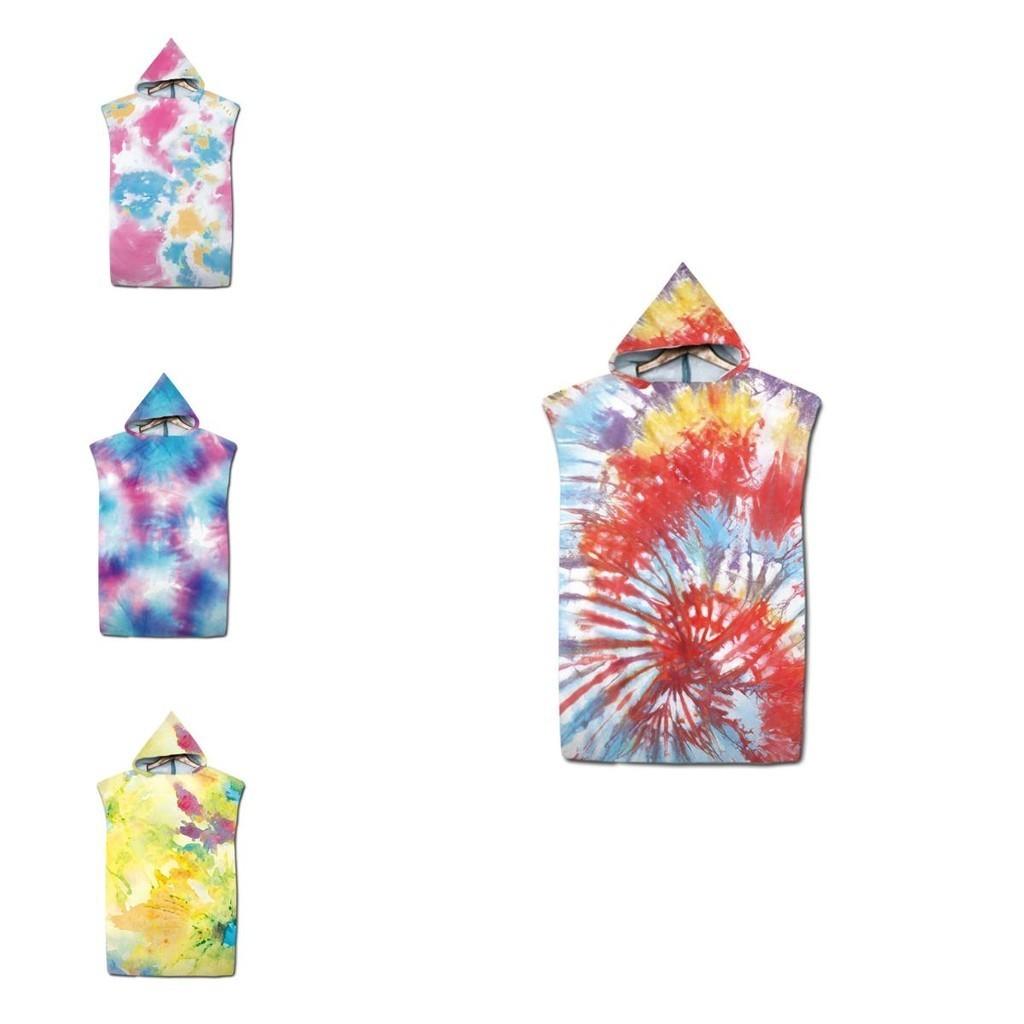 Quick Dry Hooded Bathrobe Towel For Beach And Outdoor Activities