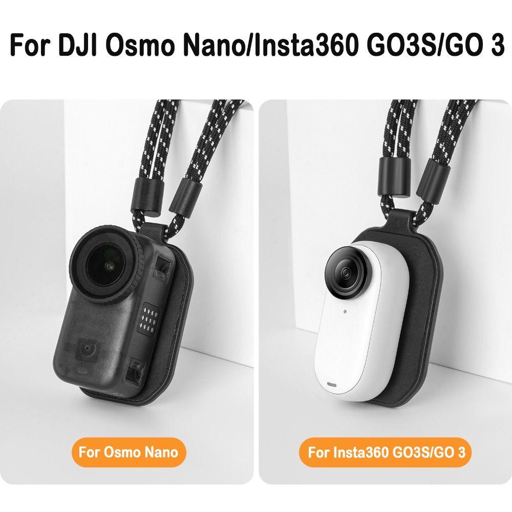 Adjustable Magnetic Camera Neck Holder for DJI Osmo Nano/Insta360 GO3S/GO 3