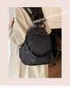 Schoolbag Simple temperament Casual backpack Multi-pocket large capacity Lightweight backpack Fashion versatile shoulder messenger bag