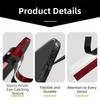 16mm Pickleball Racket Edge Sticker Shock Absorption Scratch-proof Paddle Head Edge Tape Anti-fall Durable Frame Protective Tape