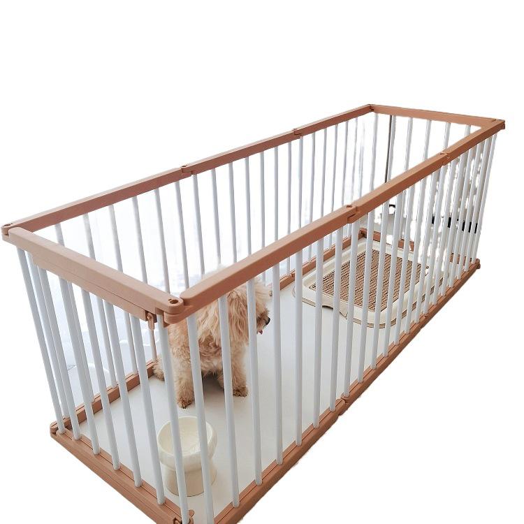 Indoor Anti-Escape Dog Fence: Adjustable Height Protective Barrier for Small Pets