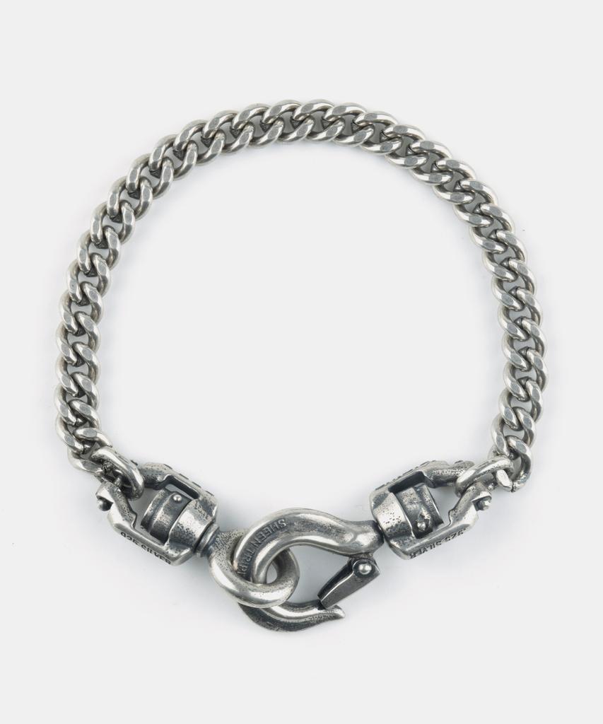 Sheen666 Industrial Series Sts012 570 Link Silver Bracelet