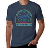 Denali National Park  Lineart Tshirt Basic Plain Short Sleeve Crew Neck Tee