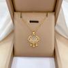 Long-Life Lock Xiangyun Ruyi Light Luxury Design Versatile Korean Style Niche Design Live Necklace