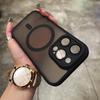Luxury For Magsafe Wireless Charging Magnetic Case for iPhone 15 14 Plus 13 12 11 Pro Max Clear Matte Bumper Shockproof Cover